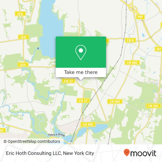 Eric Hoth Consulting LLC map