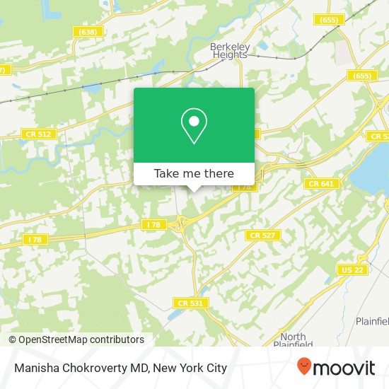 Mapa de Manisha Chokroverty MD