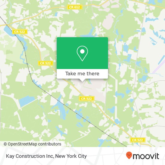 Kay Construction Inc map