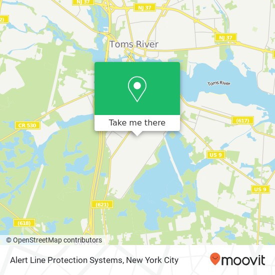 Alert Line Protection Systems map