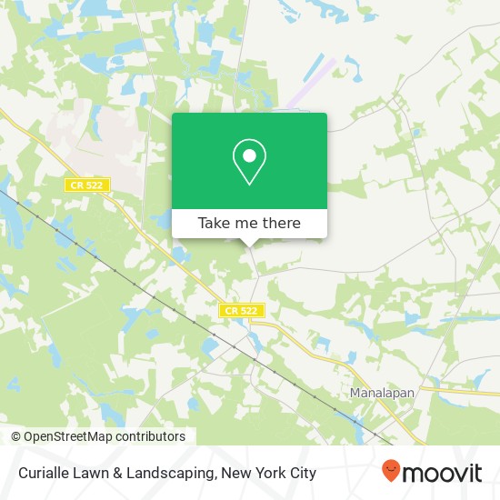 Curialle Lawn & Landscaping map