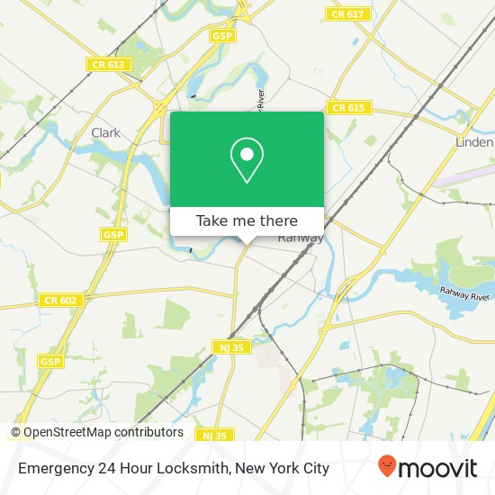 Mapa de Emergency 24 Hour Locksmith