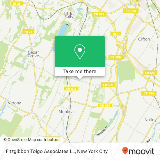 Fitzgibbon Toigo Associates LL map