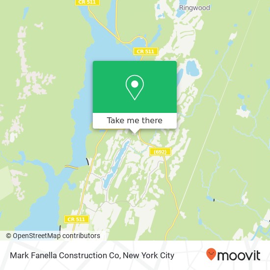 Mapa de Mark Fanella Construction Co