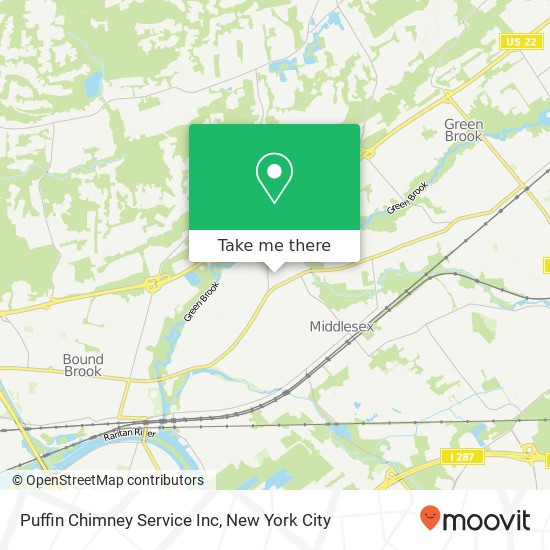 Puffin Chimney Service Inc map