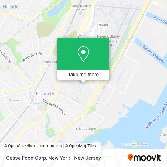 Oesse Food Corp map