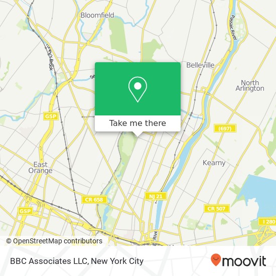 BBC Associates LLC map