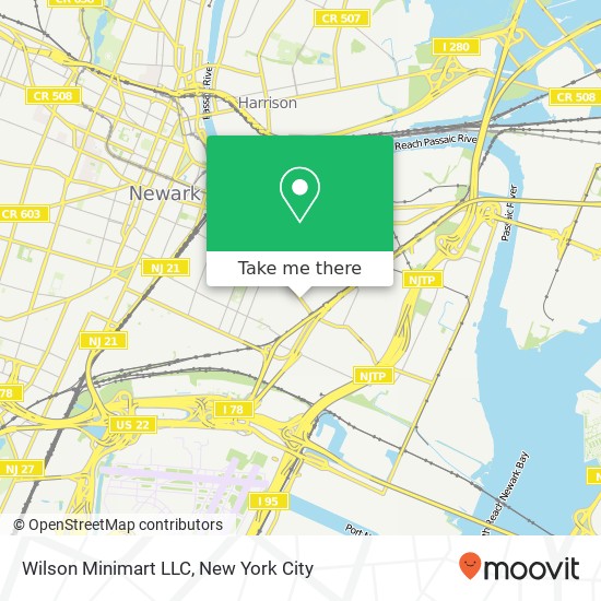 Wilson Minimart LLC map