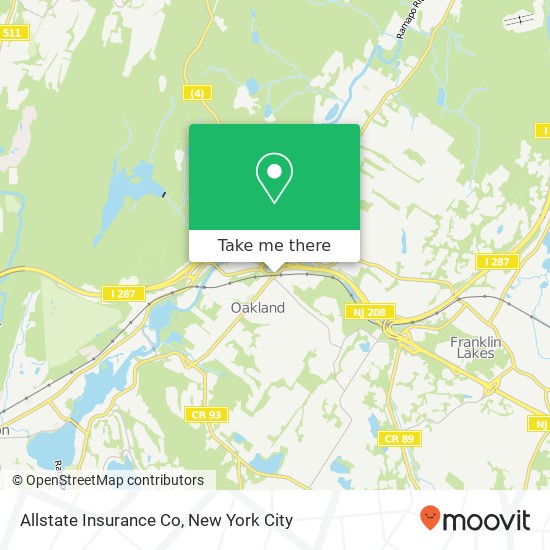 Mapa de Allstate Insurance Co