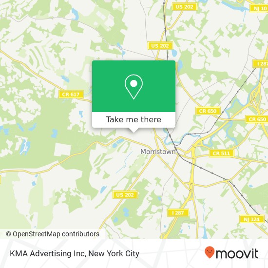 Mapa de KMA Advertising Inc