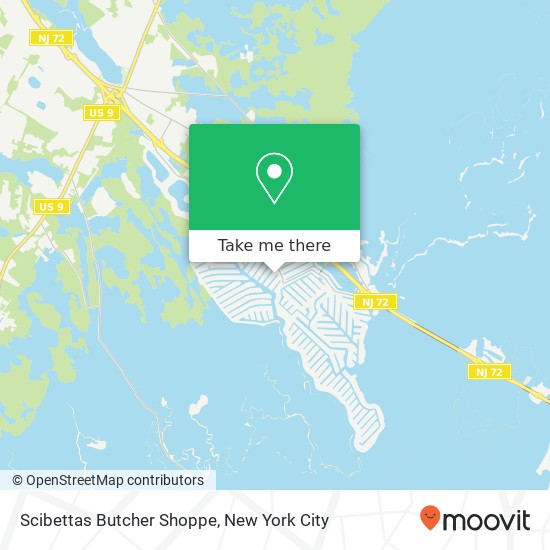 Scibettas Butcher Shoppe map