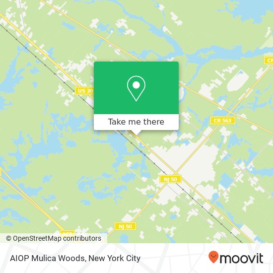 AIOP Mulica Woods map