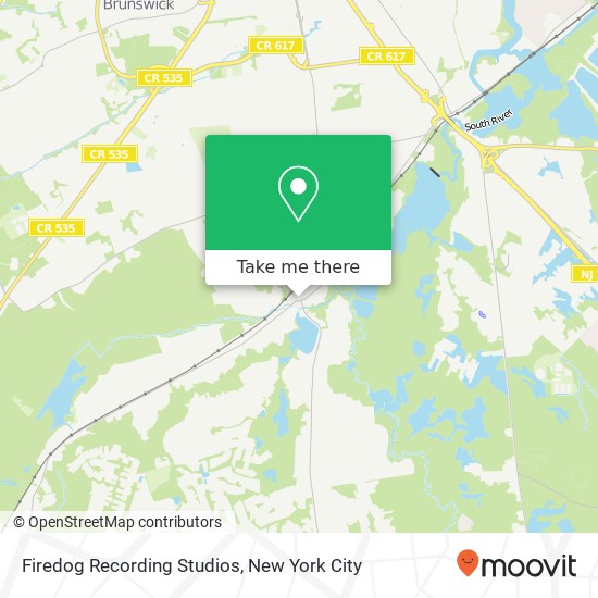 Firedog Recording Studios map