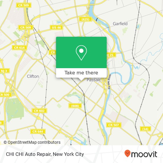 CHI CHI Auto Repair map