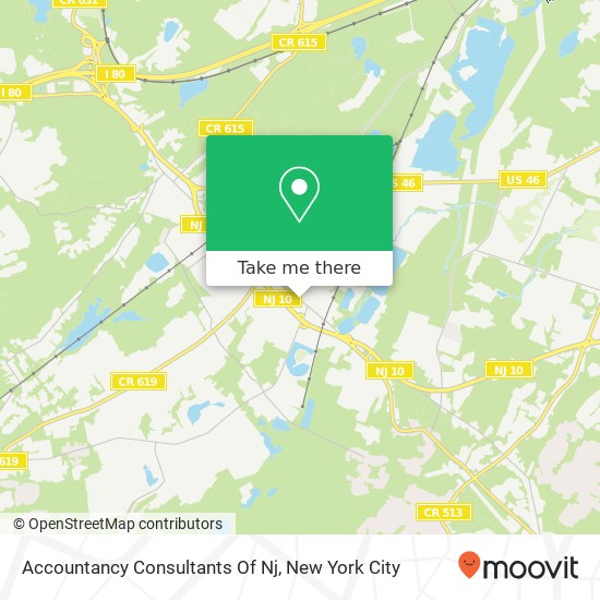 Accountancy Consultants Of Nj map