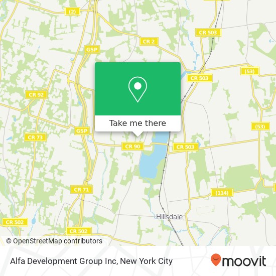 Mapa de Alfa Development Group Inc