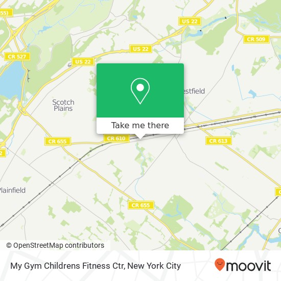 My Gym Childrens Fitness Ctr map