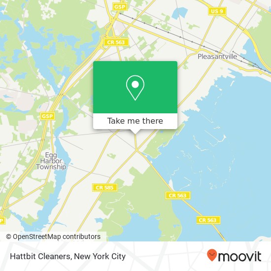 Hattbit Cleaners map