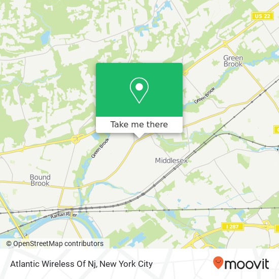 Atlantic Wireless Of Nj map