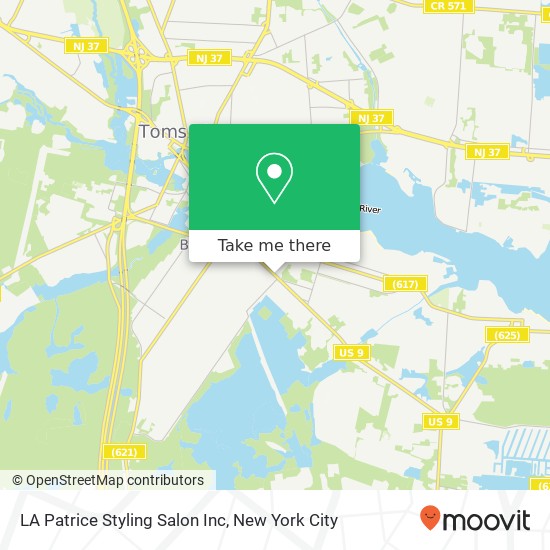 LA Patrice Styling Salon Inc map