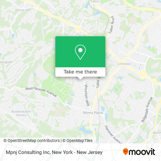 Mpnj Consulting Inc map