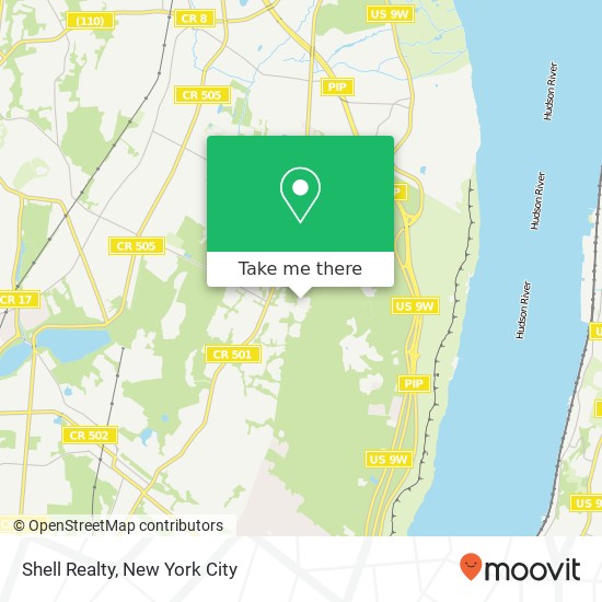 Shell Realty map