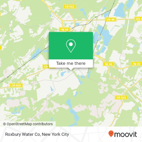 Mapa de Roxbury Water Co