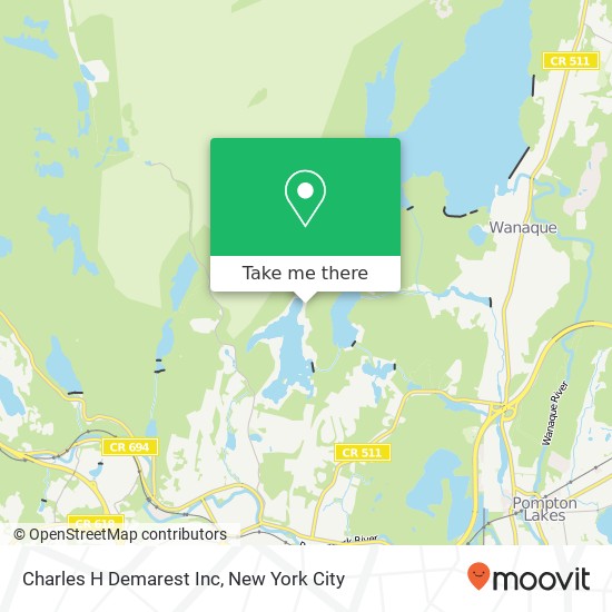 Mapa de Charles H Demarest Inc