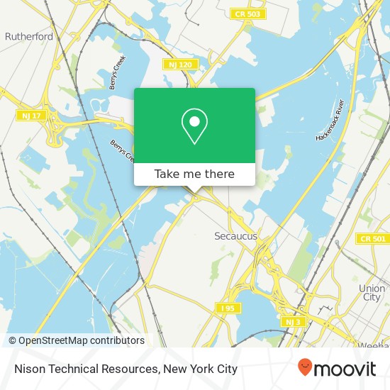 Nison Technical Resources map