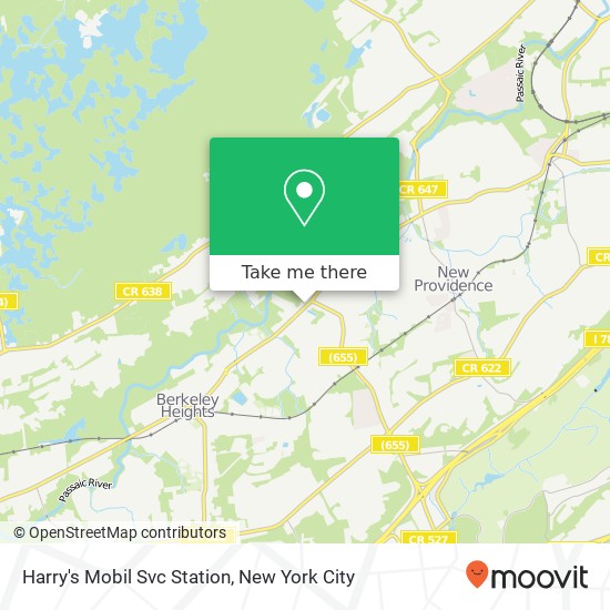 Harry's Mobil Svc Station map