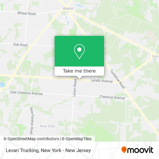 Levari Trucking map