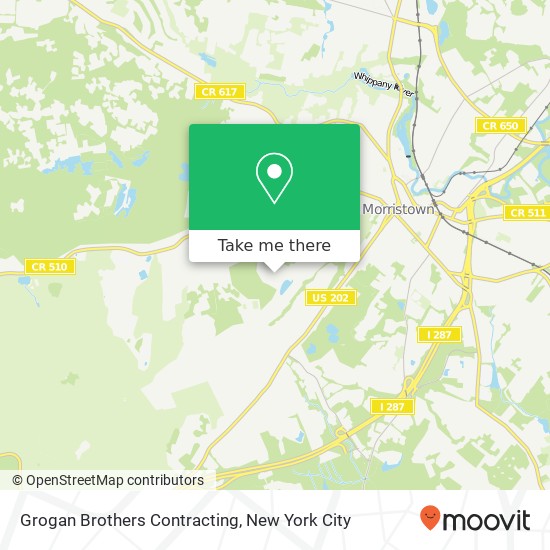 Mapa de Grogan Brothers Contracting