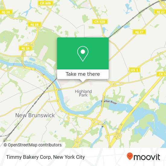 Mapa de Timmy Bakery Corp
