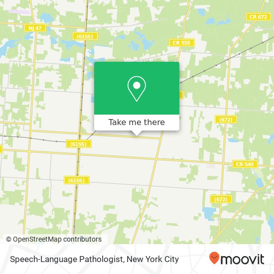 Mapa de Speech-Language Pathologist