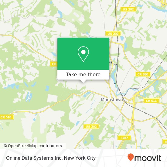 Mapa de Online Data Systems Inc