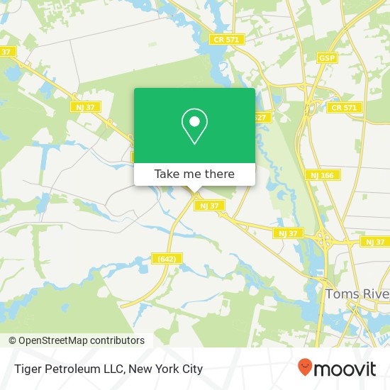Tiger Petroleum LLC map