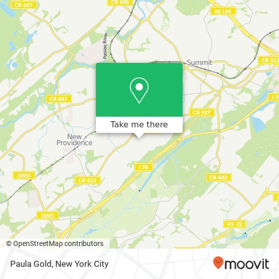 Paula Gold map