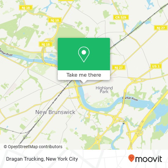 Dragan Trucking map