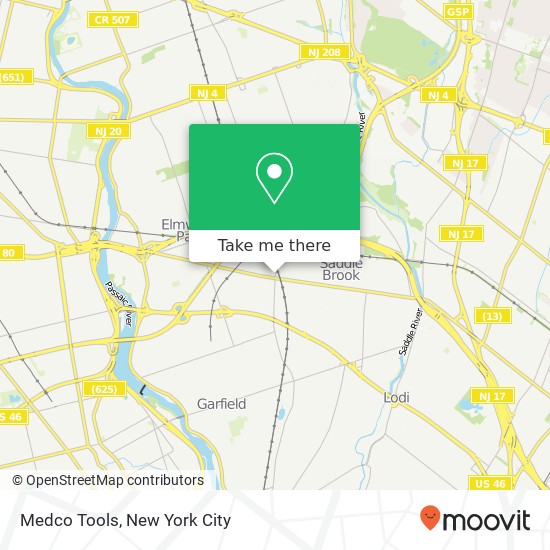 Medco Tools map