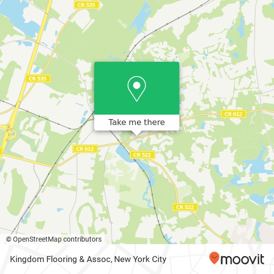 Mapa de Kingdom Flooring & Assoc