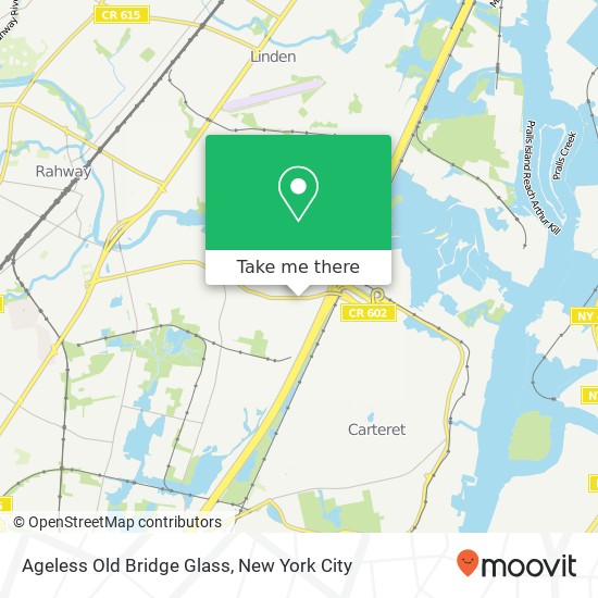 Mapa de Ageless Old Bridge Glass