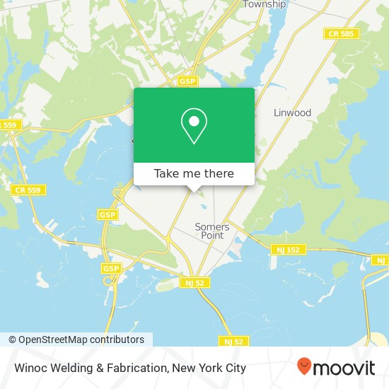 Winoc Welding & Fabrication map