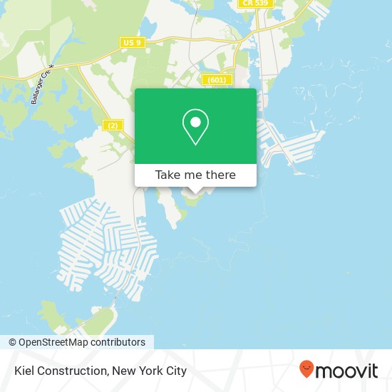 Kiel Construction map