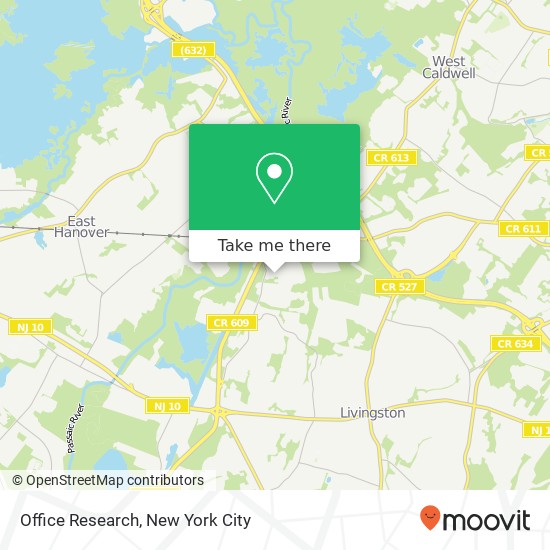 Office Research map