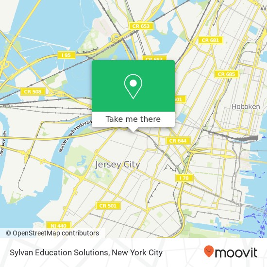 Mapa de Sylvan Education Solutions