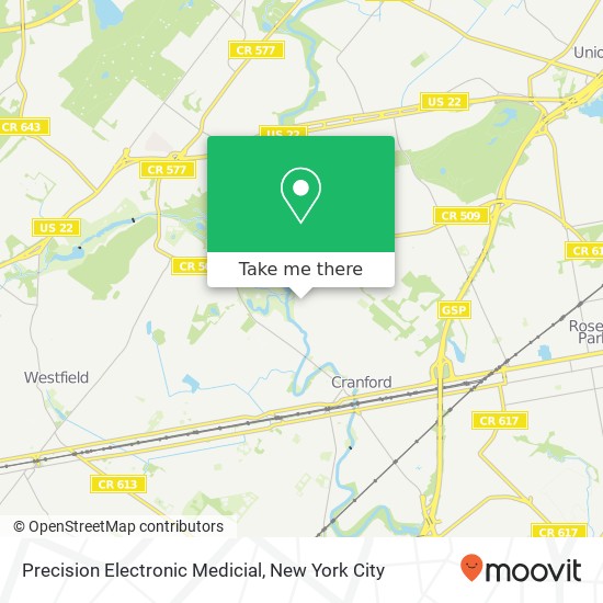 Mapa de Precision Electronic Medicial