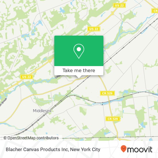 Blacher Canvas Products Inc map