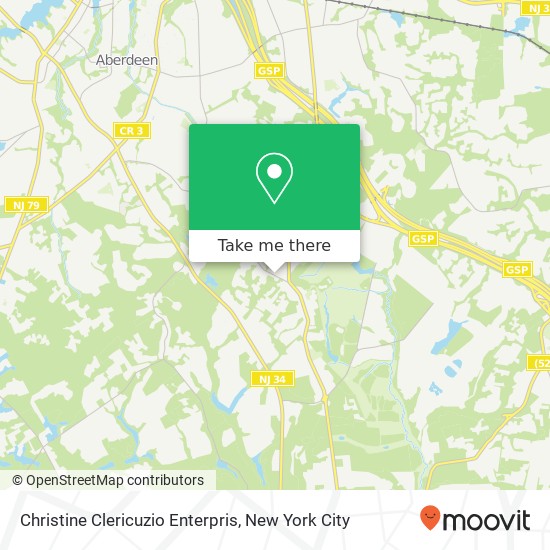 Christine Clericuzio Enterpris map