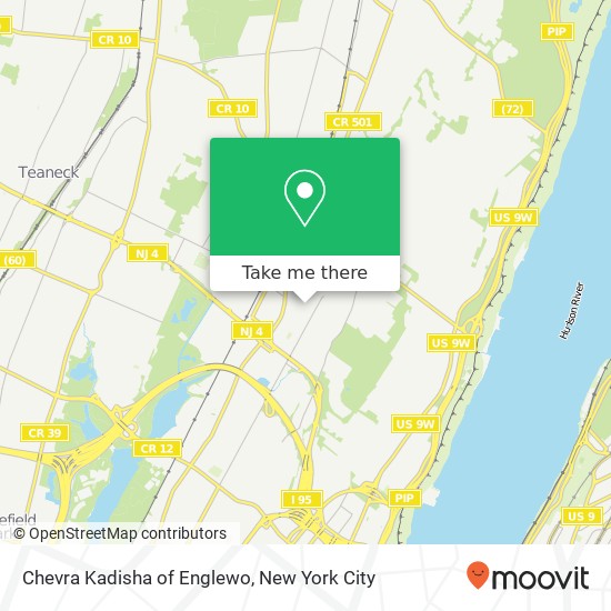 Mapa de Chevra Kadisha of Englewo