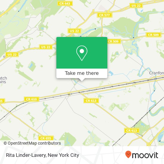 Rita Linder-Lavery map